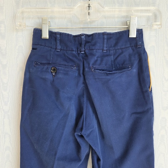 Vtg Boy Scouts Pants Youth 20 Blue Cub Scout 1960s 60s Zip Fly 20x22 - Picture 3 of 8